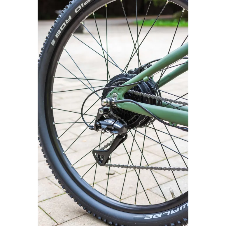 Rower Elektryczny Damski Męski Górski Koła 29" MTB Shimano Amory LCD 250 W