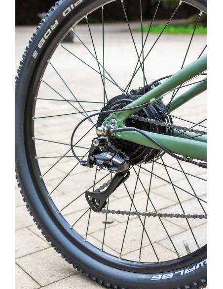 Rower Elektryczny Damski Męski Górski Koła 29" MTB Shimano Amory LCD 250 W