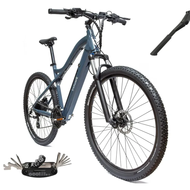 Rower Elektryczny Damski Męski Koła 29" Górski MTB Hydraulika Shimano Altus