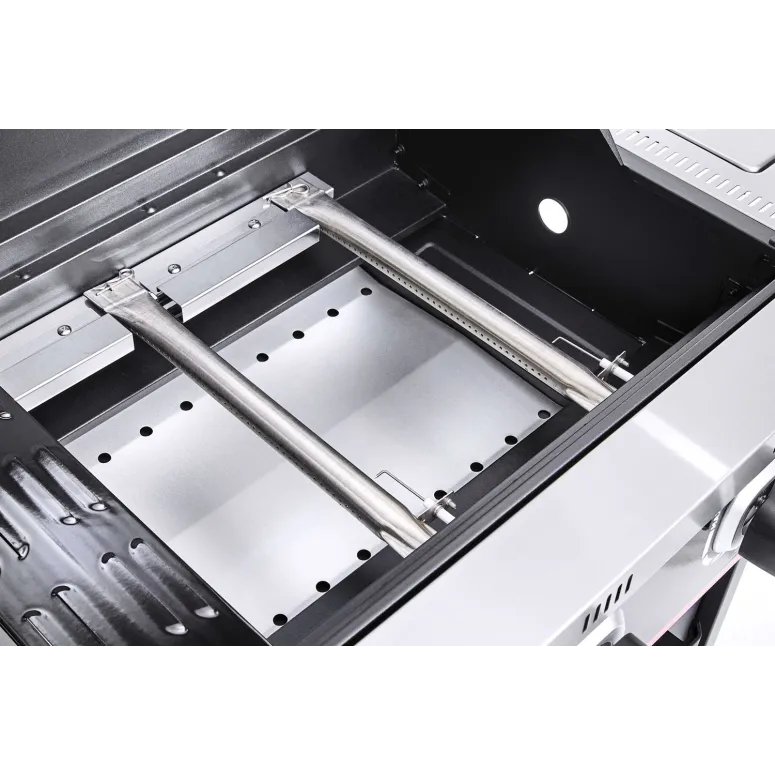 Grill Gazowy Ogrodowy ŻELIWNY Ruszt Nierdzewny Hamson 16,5kW 4+1 Mocny Duży