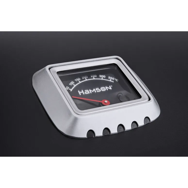 Grill Gazowy Ogrodowy ŻELIWNY Ruszt Nierdzewny Hamson 16,5kW 4+1 Mocny Duży