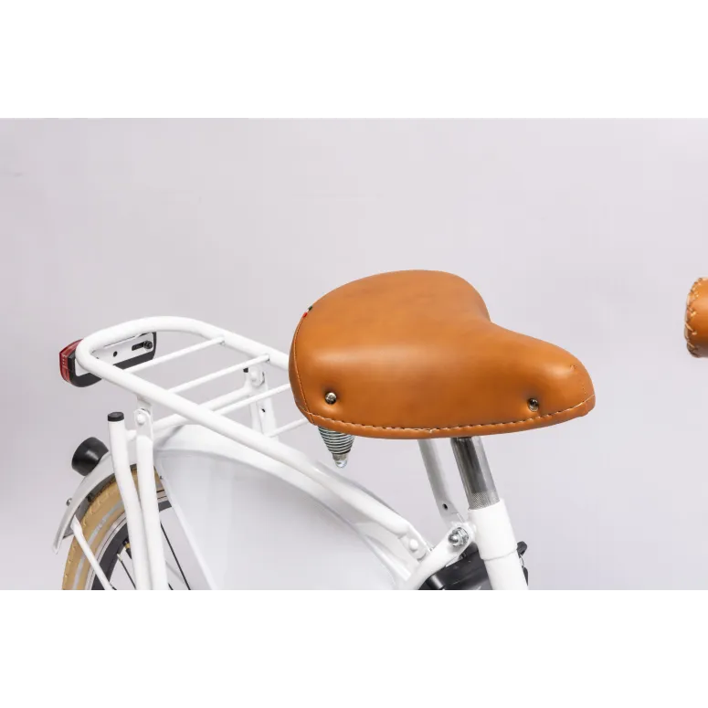 Rower Damski Miejski Koła 28" SHIMANO Nexus Oświetlenie Dynamo Bagażnik