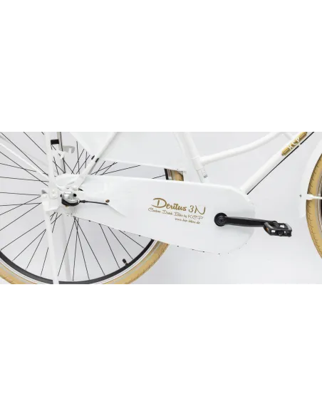 Rower Damski Miejski Koła 28" SHIMANO Nexus Oświetlenie Dynamo Bagażnik