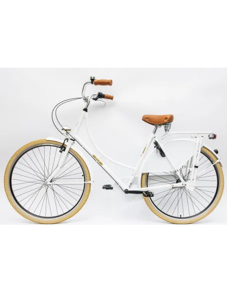 Rower Damski Miejski Koła 28" SHIMANO Nexus Oświetlenie Dynamo Bagażnik