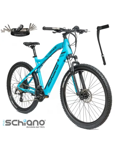 Rower Elektryczny Męski Damski Górski 27,5" MTB 250W LCD Tarcze Amortyzacja