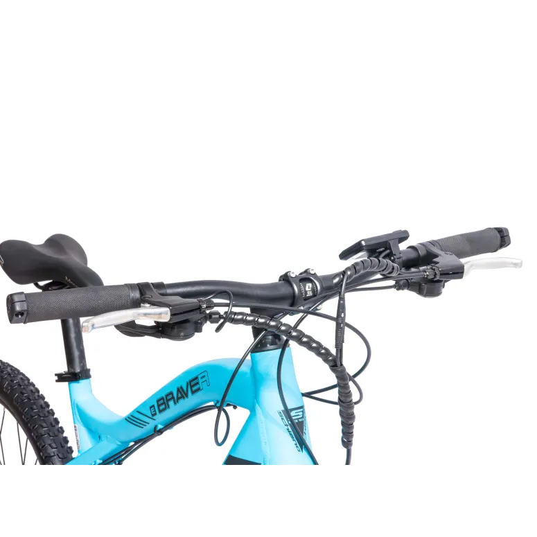 Rower Elektryczny Męski Damski Górski 27,5" MTB 250W LCD Tarcze Amortyzacja