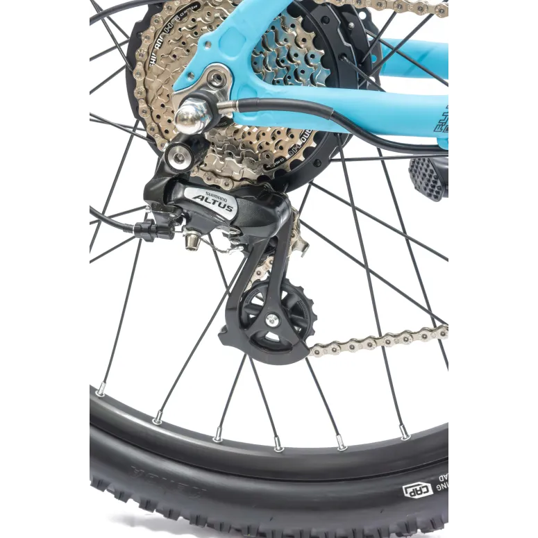 Rower Elektryczny Męski Damski Górski 27,5" MTB 250W LCD Tarcze Amortyzacja