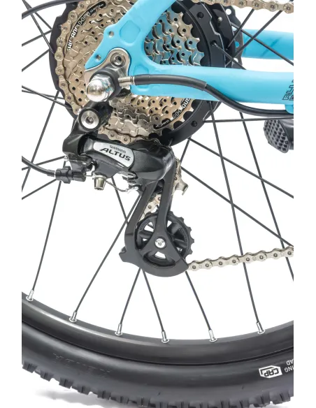 Rower Elektryczny Męski Damski Górski 27,5" MTB 250W LCD Tarcze Amortyzacja