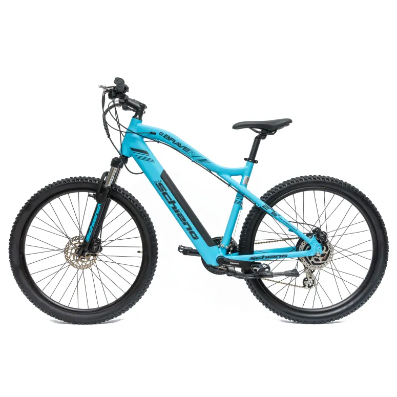 Rower Elektryczny Męski Damski Górski 27,5" MTB 250W LCD Tarcze Amortyzacja