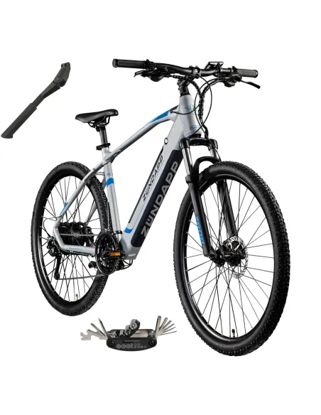 Rower Elektryczny Damski Męski Górski 29 MTB SHIMANO 250 W LCD Hydraulika