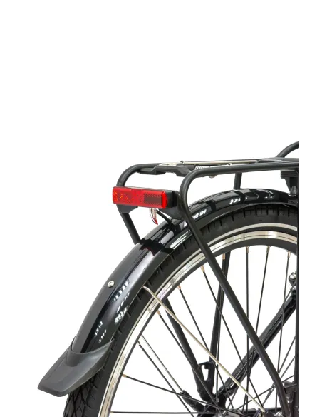Rower Elektryczny Damski Miejski 26 SHIMANO Nexus 250 W Alu LCD Bagażnik