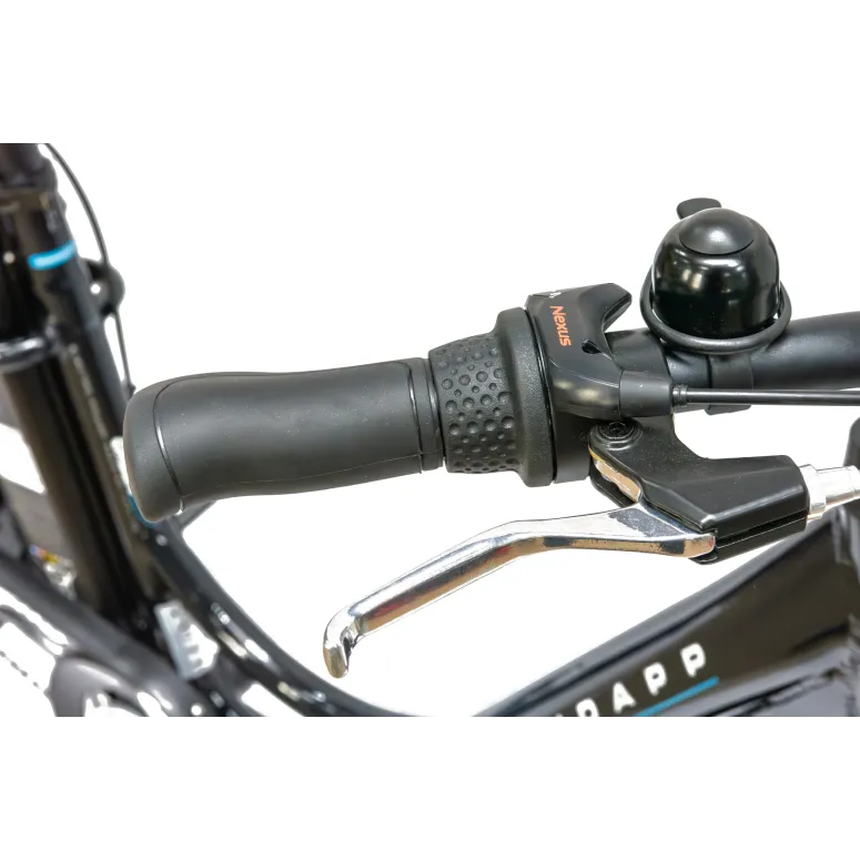 Rower Elektryczny Damski Miejski 26 SHIMANO Nexus 250 W Alu LCD Bagażnik