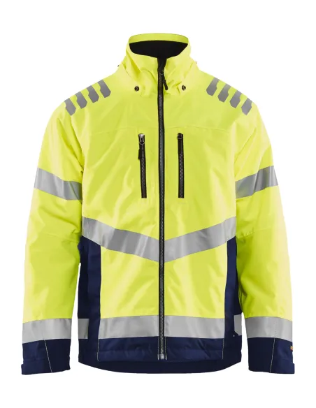 Kurtka Zimowa Męska Robocza Odblaskowa Blaklader 4780 Odpinany Kaptur r. M