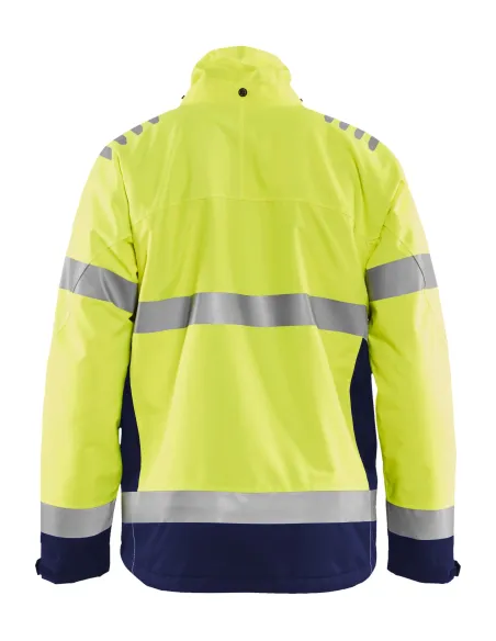 Kurtka Zimowa Męska Robocza Odblaskowa Blaklader 4780 Odpinany Kaptur r. M