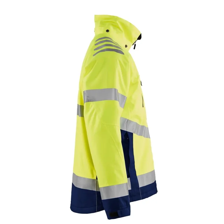 Kurtka Zimowa Męska Robocza Odblaskowa Blaklader 4780 Odpinany Kaptur r. M