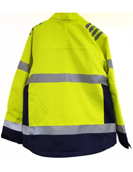 Kurtka Zimowa Męska Robocza Odblaskowa Blaklader 4780 Odpinany Kaptur r. M