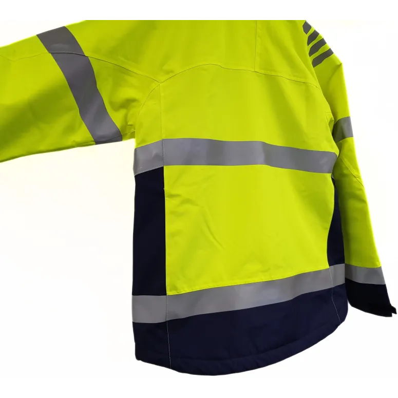 Kurtka Zimowa Męska Robocza Odblaskowa Blaklader 4780 Odpinany Kaptur r. M