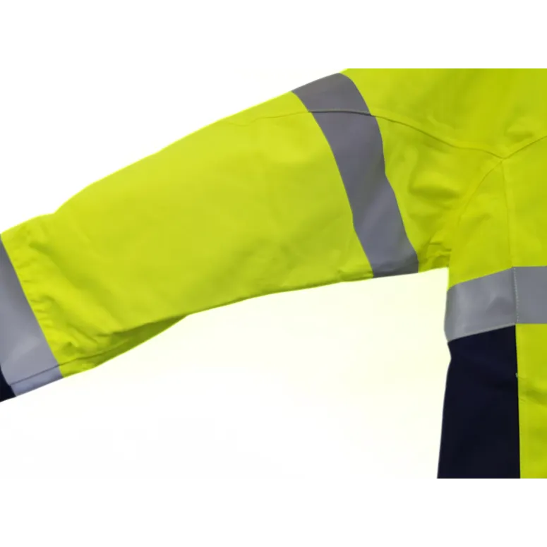 Kurtka Zimowa Męska Robocza Odblaskowa Blaklader 4780 Odpinany Kaptur r. M