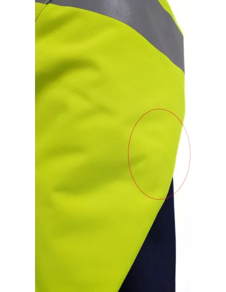 Kurtka Zimowa Męska Robocza Odblaskowa Blaklader 4780 Odpinany Kaptur r. M