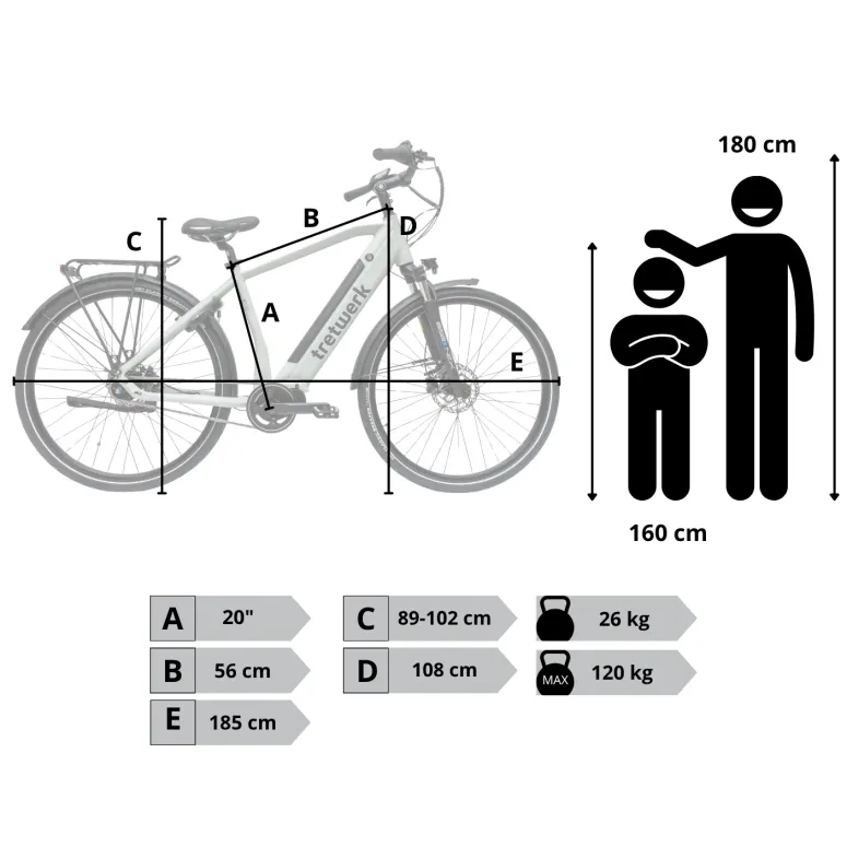 Rower Elektryczny Męski Damski Miejski 28" SHIMANO Nexus LCD 250W Aluminium