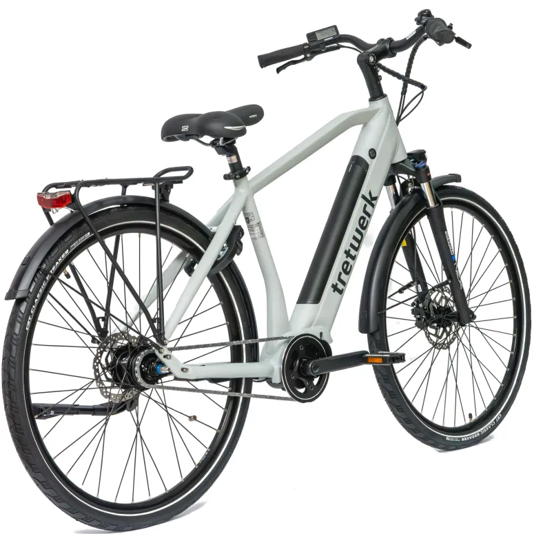 Rower Elektryczny Męski Damski Miejski 28" SHIMANO Nexus LCD 250W Aluminium