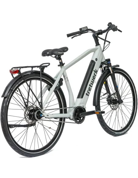 Rower Elektryczny Męski Damski Miejski 28" SHIMANO Nexus LCD 250W Aluminium