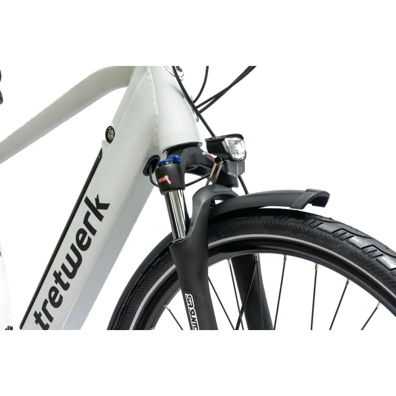 Rower Elektryczny Męski Damski Miejski 28" SHIMANO Nexus LCD 250W Aluminium