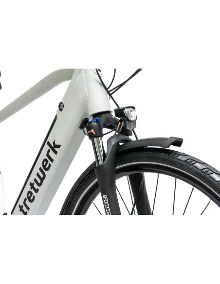 Rower Elektryczny Męski Damski Miejski 28" SHIMANO Nexus LCD 250W Aluminium