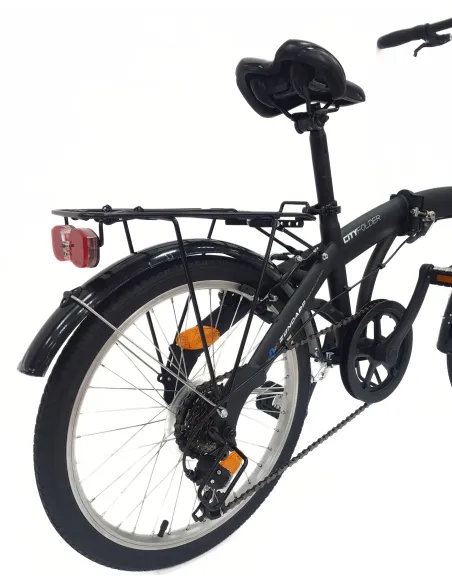 Rower Składany Miejski 20 Revo Męski Damski Składak Dzwonek Oświetlenie