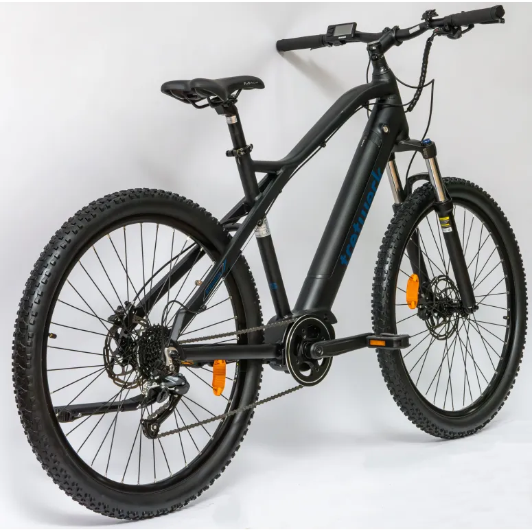 Rower Elektryczny Męski Damski Górski 27,5 SHIMANO Altus 250 W LCD Tarcze