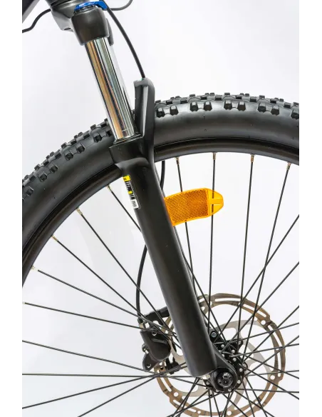 Rower Elektryczny Męski Damski Górski 27,5 SHIMANO Altus 250 W LCD Tarcze