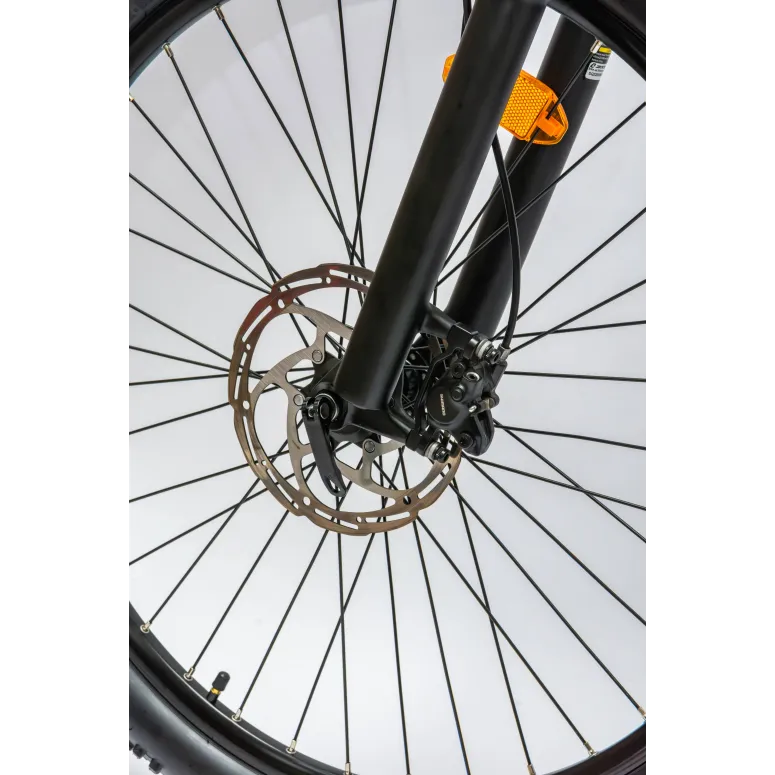 Rower Elektryczny Męski Damski Górski 27,5 SHIMANO Altus 250 W LCD Tarcze