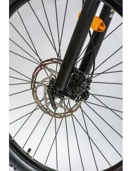 Rower Elektryczny Męski Damski Górski 27,5 SHIMANO Altus 250 W LCD Tarcze