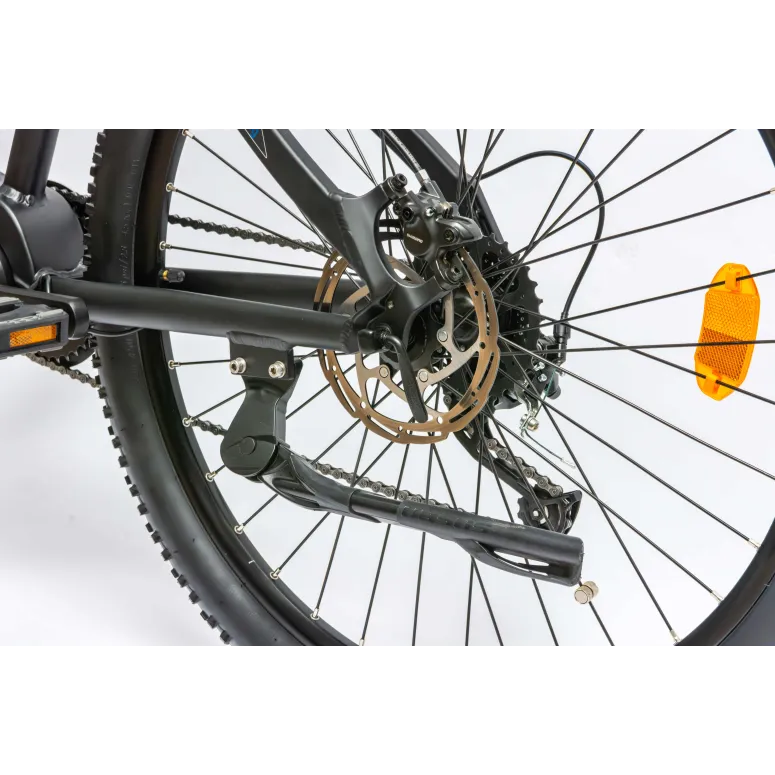 Rower Elektryczny Męski Damski Górski 27,5 SHIMANO Altus 250 W LCD Tarcze