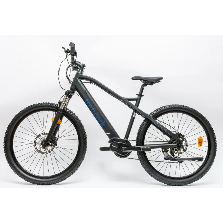 Rower Elektryczny Męski Damski Górski 27,5 SHIMANO Altus 250 W LCD Tarcze