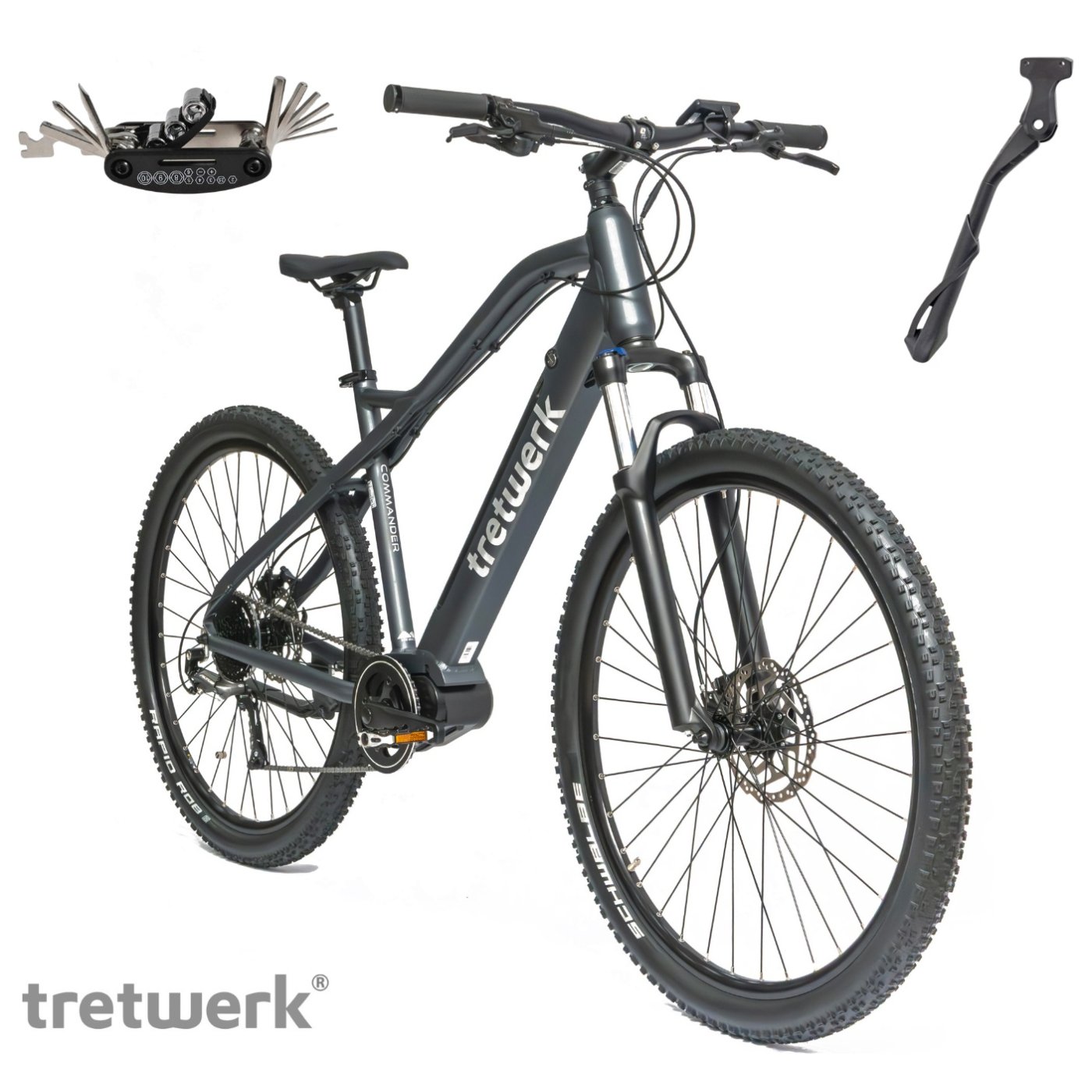 Rower Elektryczny Męski Damski Górski 29" MTB SHIMANO Hydraulika LCD 250 W