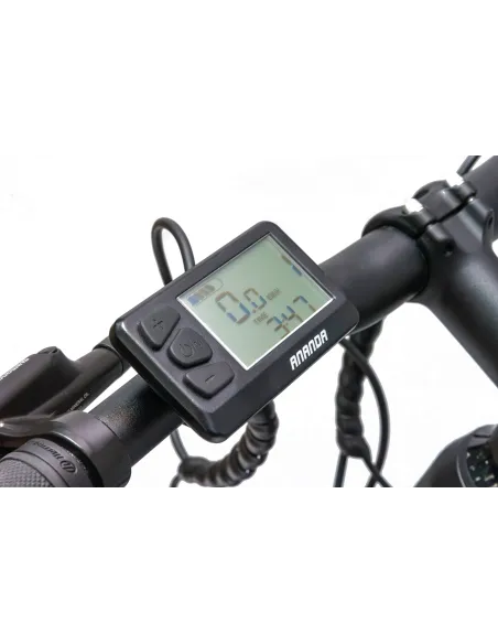 Rower Elektryczny Męski Damski Górski 27,5" Aluminium 250 W Hydraulika LCD