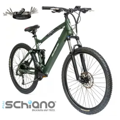 Rower Elektryczny Męski Damski Górski 27,5" MTB Tarcze Aluminium Full Amory