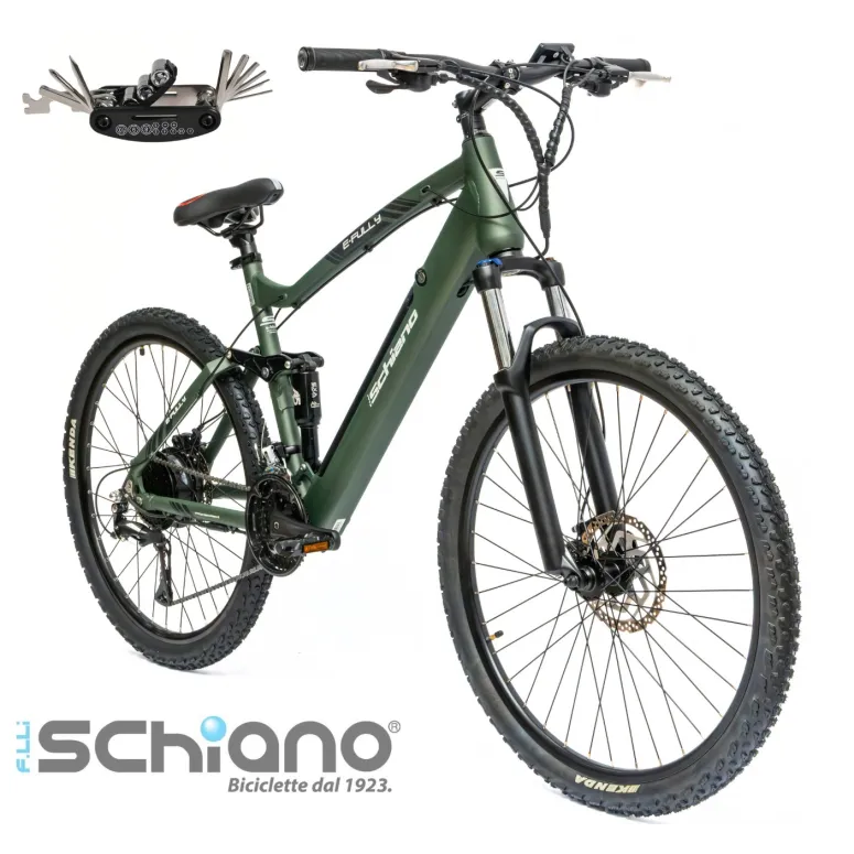 Rower Elektryczny Męski Damski Górski 27,5" MTB Tarcze Aluminium Full Amory