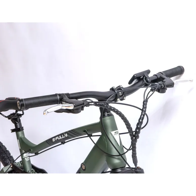 Rower Elektryczny Męski Damski Górski 27,5" MTB Tarcze Aluminium Full Amory