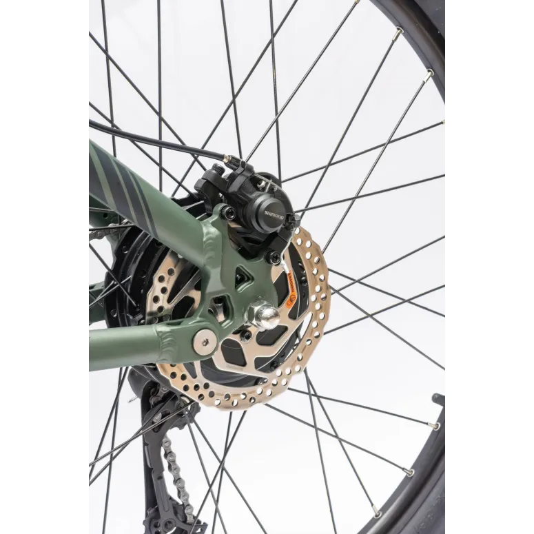 Rower Elektryczny Męski Damski Górski 27,5" MTB Tarcze Aluminium Full Amory