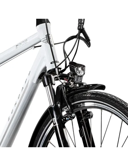 Rower Elektryczny Trekkingowy 28 ALU Wspomaganie 5 Trybów Revo Turystyczny