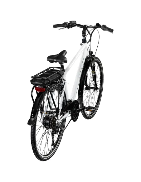 Rower Elektryczny Męski Trekkingowy 28" SHIMANO Aluminium 250 W Amory 2025