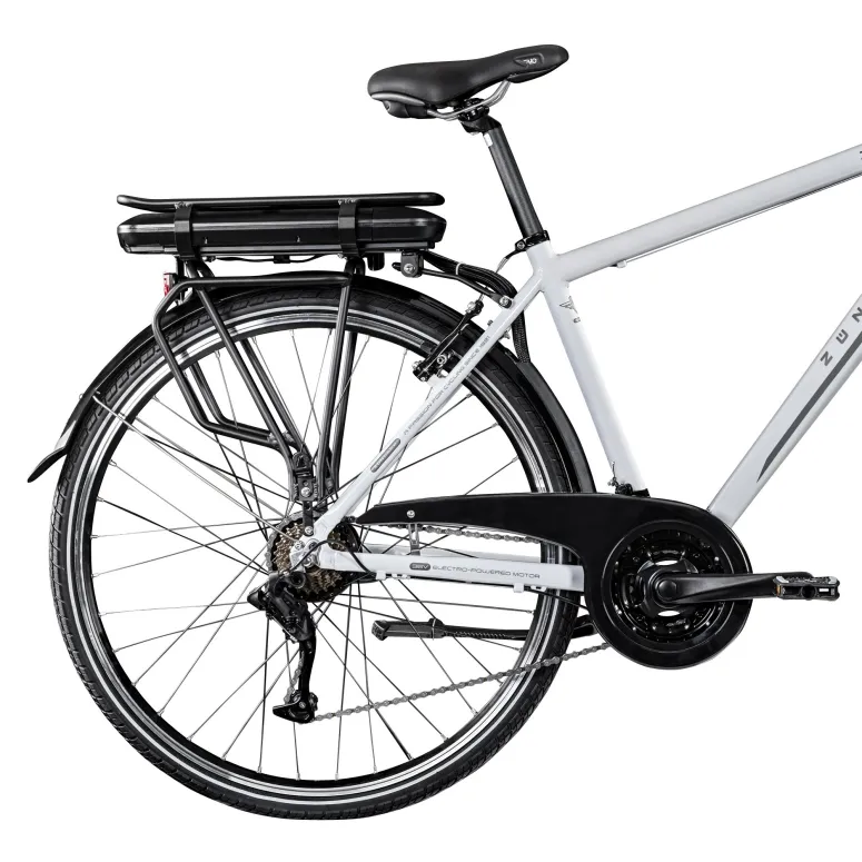 Rower Elektryczny Męski Trekkingowy 28" SHIMANO Aluminium 250 W Amory 2025