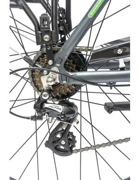 Rower Elektryczny Damski Trekkingowy 28 SHIMANO 250 W LCD Aplikacja 2025