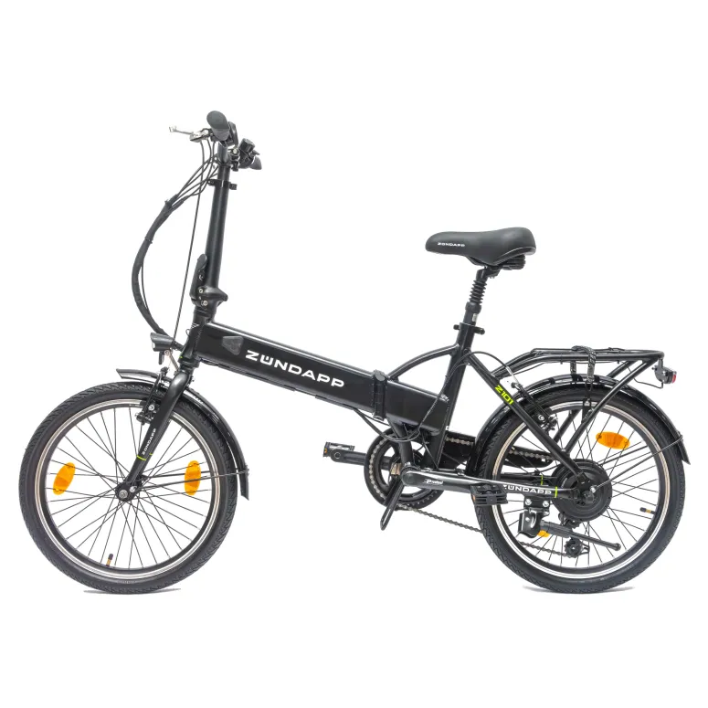 Rower Elektryczny Damski Męski Składany 20" Miejski Składak 2025 LED 250 W