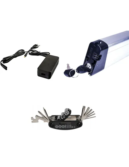 Rower Elektryczny Damski Męski Składany 20" Miejski Składak 2025 LED 250 W