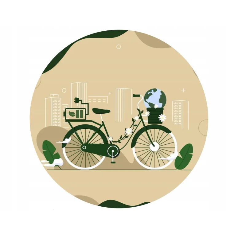 Rower Elektryczny Damski Męski Składany 20" Miejski Składak 2025 LED 250 W