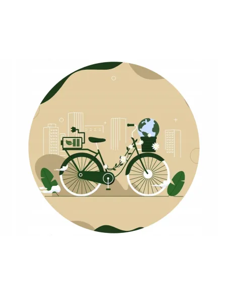 Rower Elektryczny Damski Męski Składany 20" Miejski Składak 2025 LED 250 W