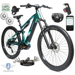 Rower Elektryczny Męski Damski Górski 29" SHIMANO Cues Aplikacja 2025 LCD